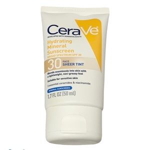 CeraVe • Sheer Tint Hydrating Facial Sunscreen